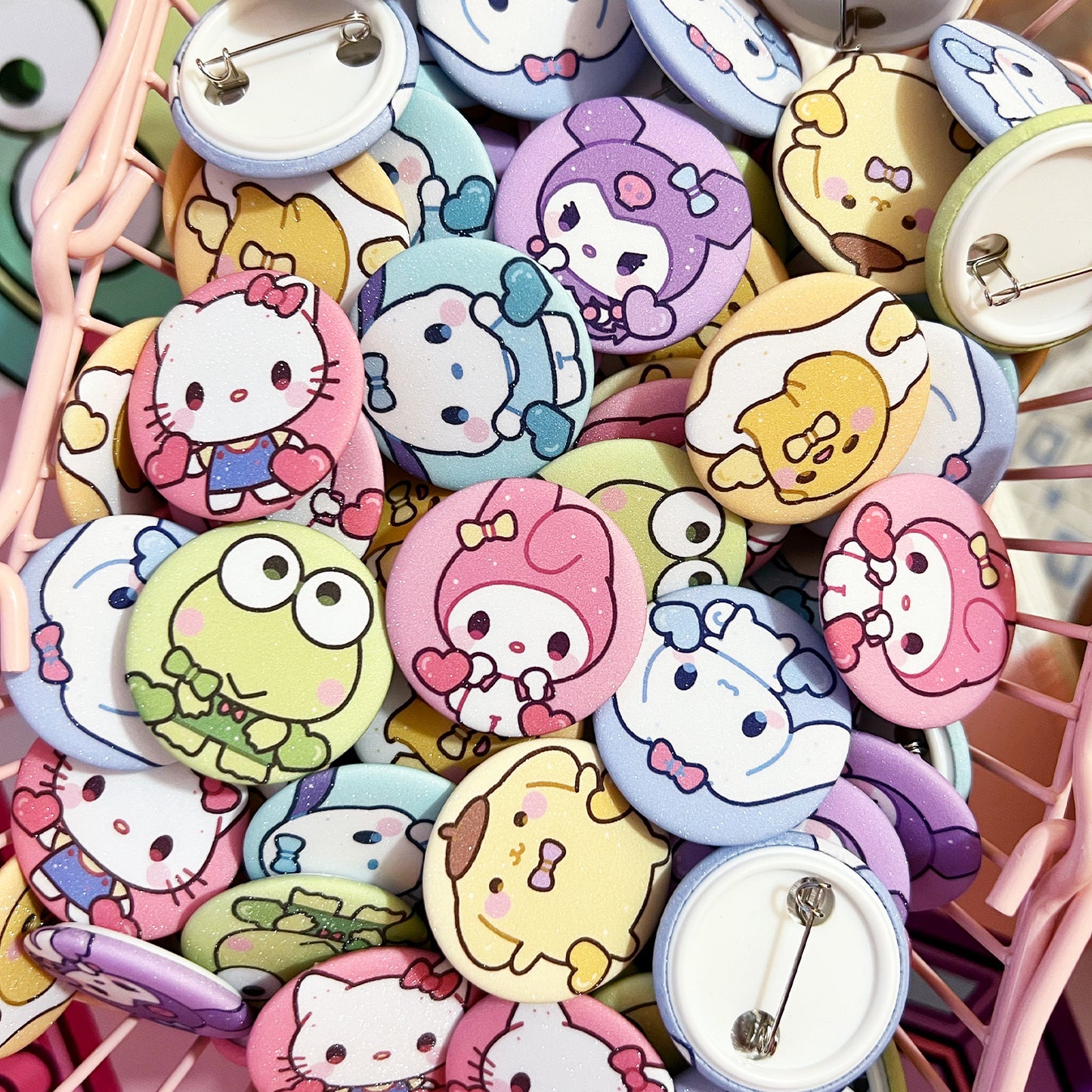 Sanrio 1.25" Button Pins