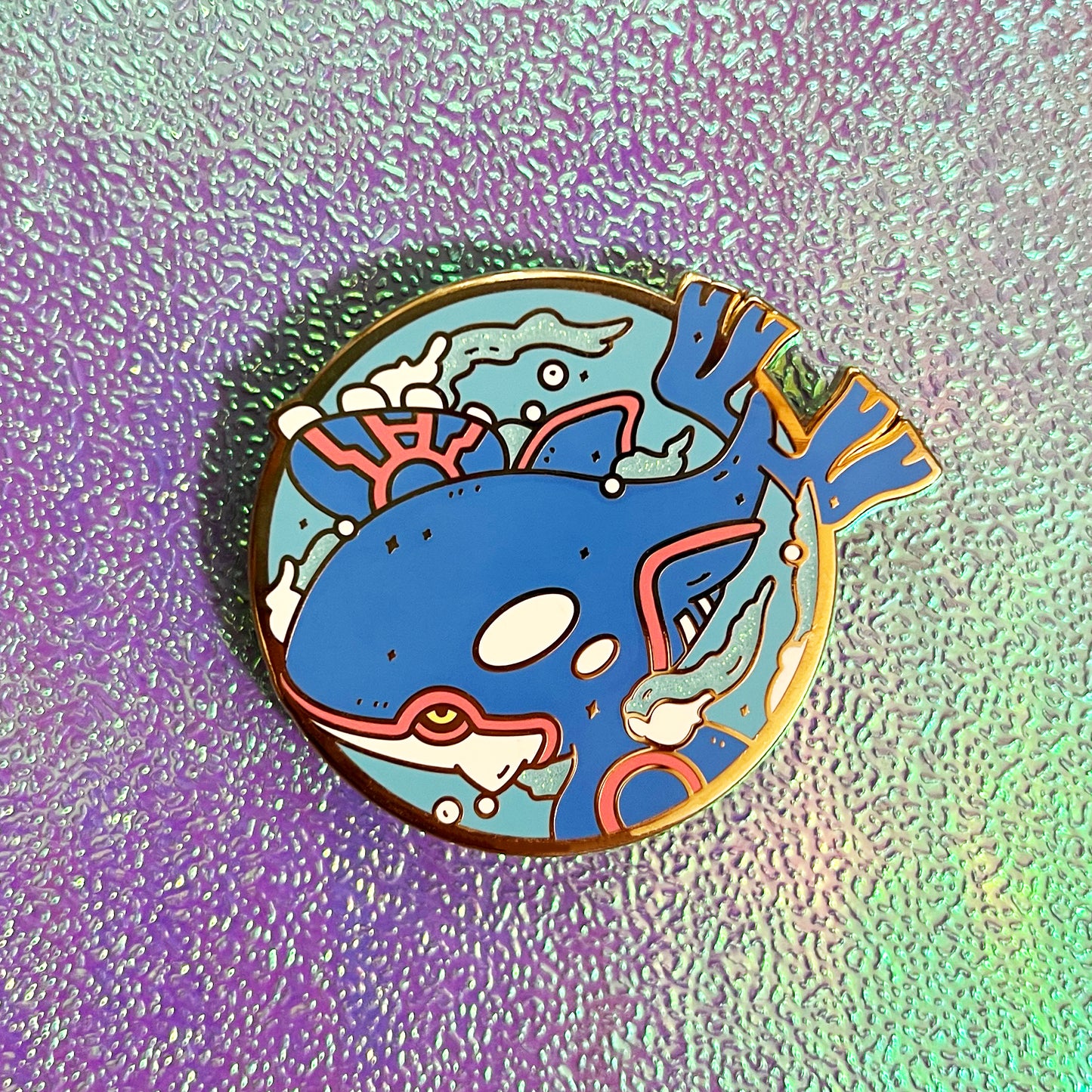 Patreon Pin - Kyogre (B GRADE ONLY)