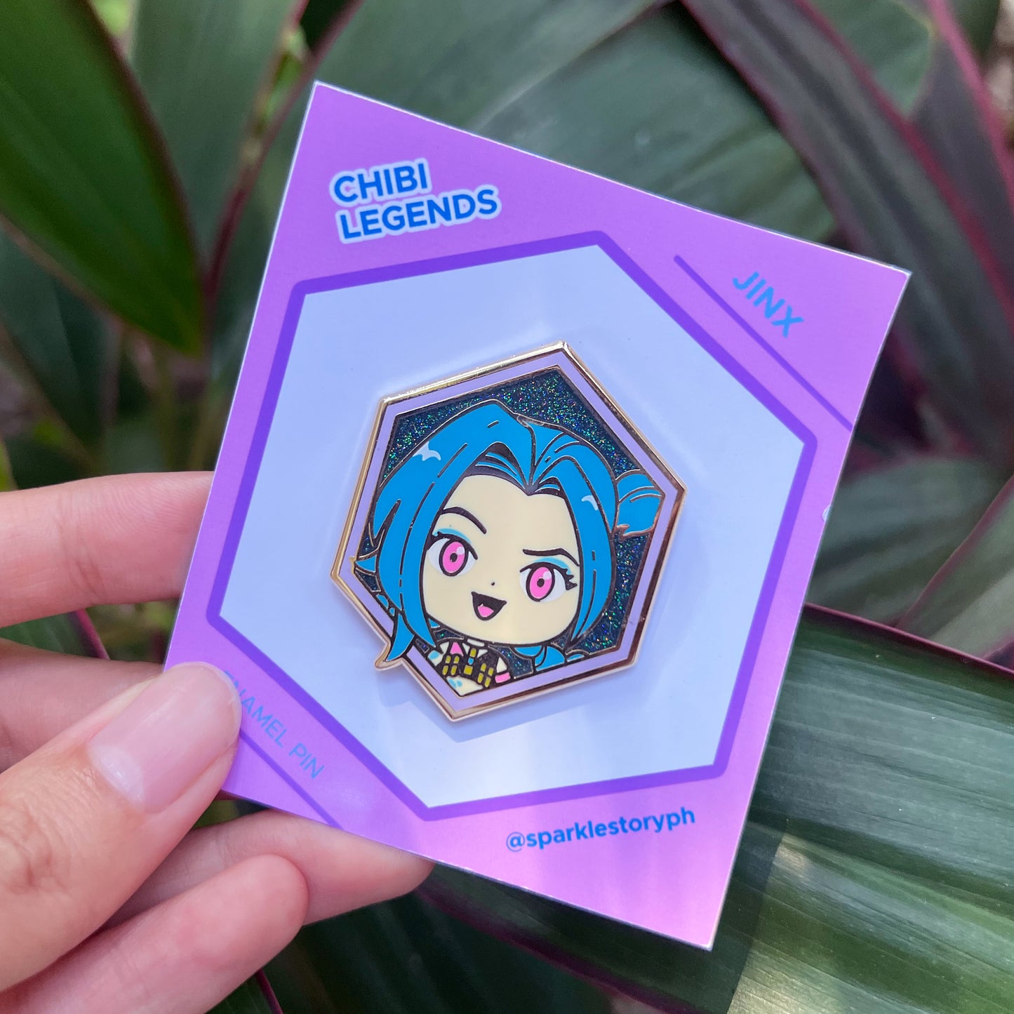 Chibi Legends Pins - Set 1 (Ahri, Lux, Sett, Jinx)