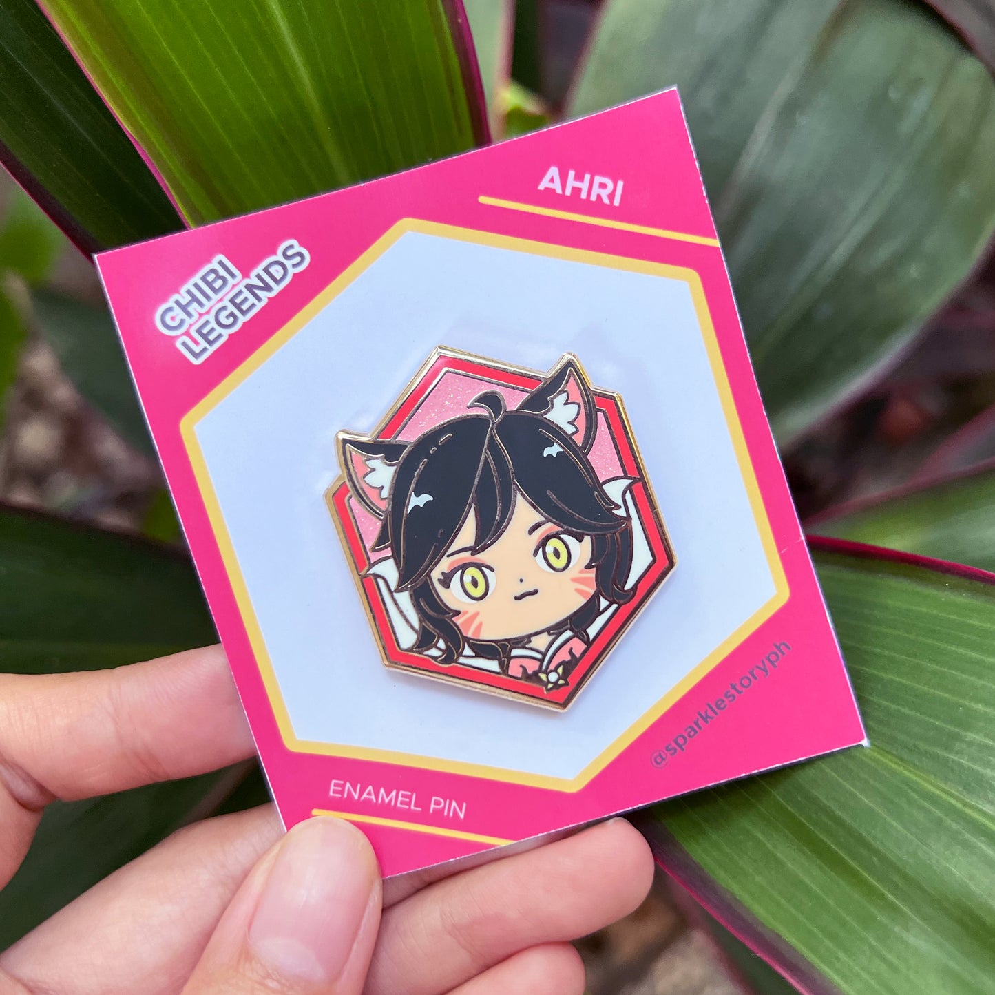 Chibi Legends Pins - Set 1 (Ahri, Lux, Sett, Jinx)