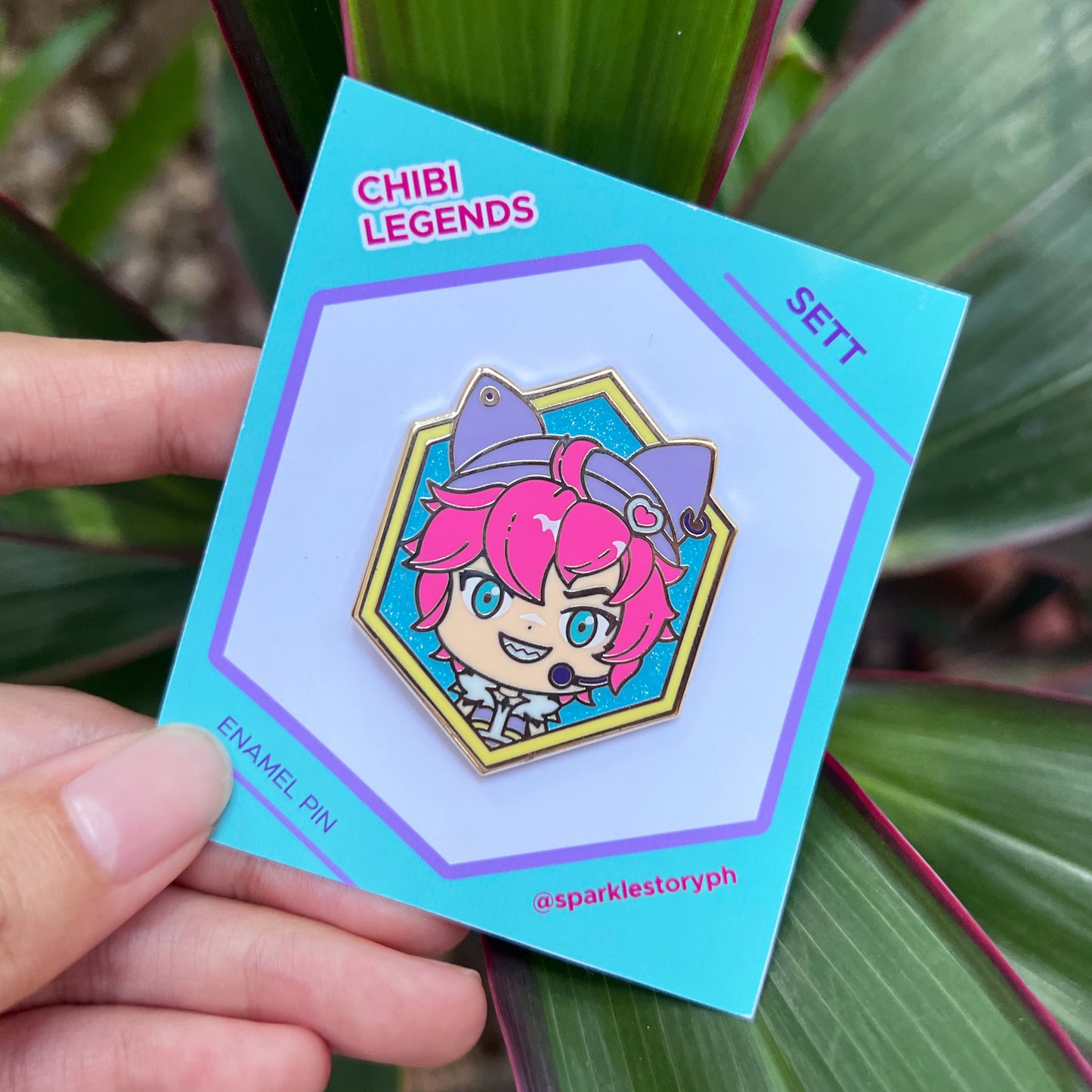 Chibi Legends Pins - Set 1 (Ahri, Lux, Sett, Jinx)