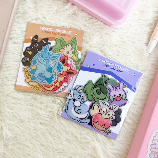 Assorted Pokemon - Pokemon Sticker Packs