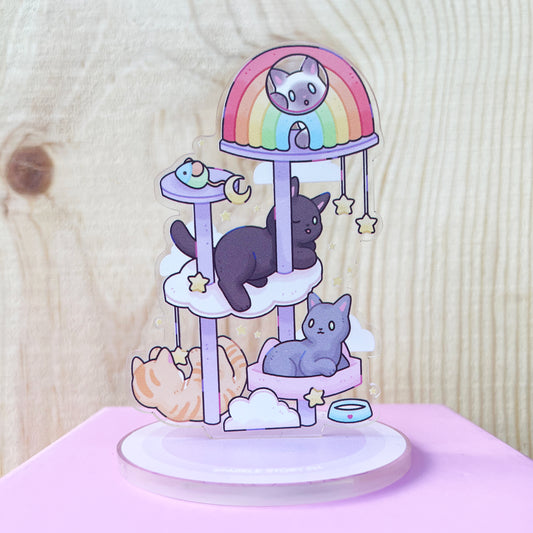Cat Tower - Acrylic Standee